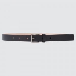 UNIQLO Belt Siyah | 572-ODERQW