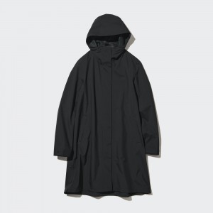 UNIQLO Blocktech Coat Siyah | 923-FPUVLB