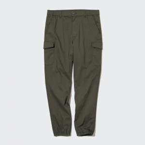 UNIQLO Cargo Jogger Trousers Long Zeytin Yeşili | 426-BKWTMY