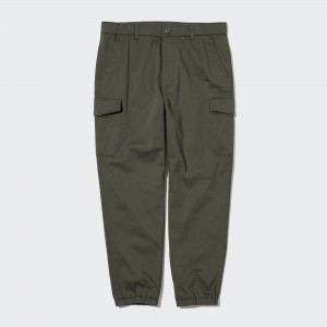 UNIQLO Cargo Jogger Trousers Zeytin Yeşili | 379-AKYELN