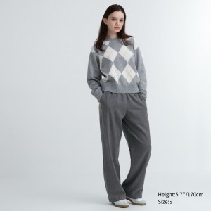 UNIQLO Flannel Trousers Koyu | 078-ZAKQDH