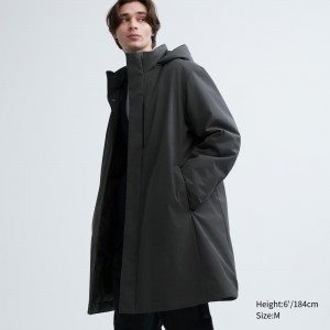 UNIQLO Hybrid Down Coat Koyu | 813-IDPAOL