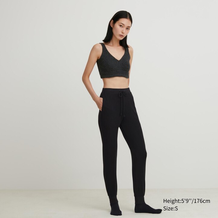 UNIQLO 3d Knit Seamless Ribbed Bra Koyu | 359-DJKZXO