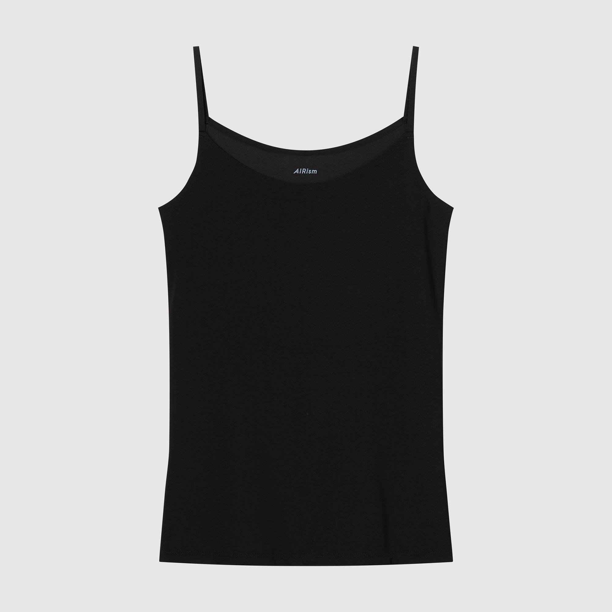 UNIQLO Airism Camisole Top Siyah | 302-NDZEMC