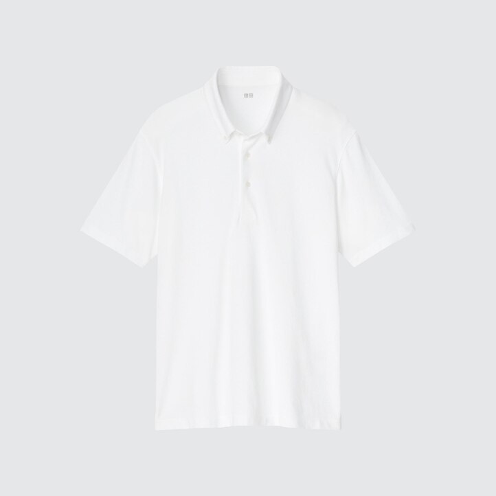 UNIQLO Airism Piqué Polo Shirt 2021 Season Lacivert | 621-CHFTLZ