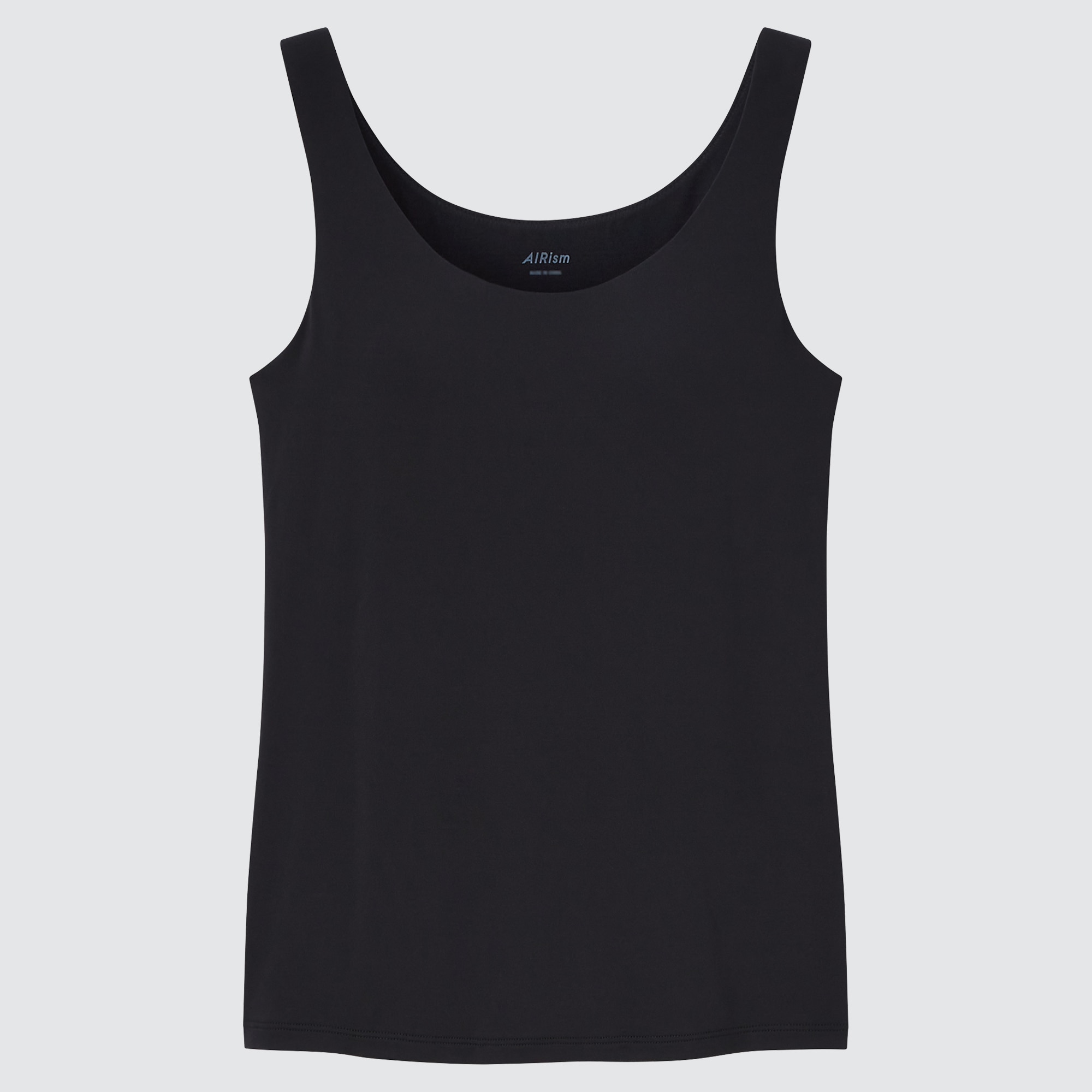 UNIQLO Airism Sleeveless Bra Top Siyah | 253-EJQOXC