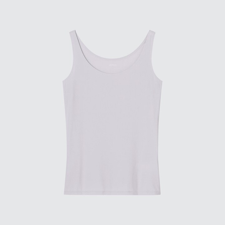 UNIQLO Airism Sleeveless Vest Top Beyaz | 210-GNSUJD