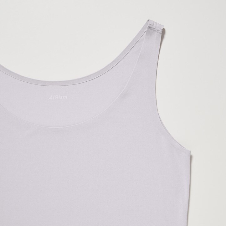 UNIQLO Airism Sleeveless Vest Top Beyaz | 210-GNSUJD