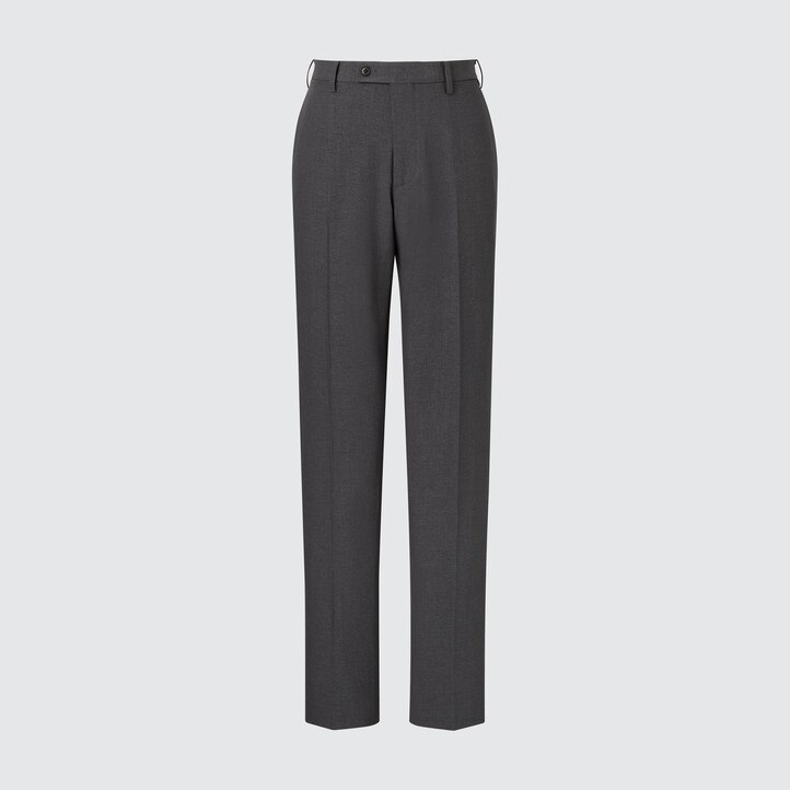 UNIQLO Airsense Ultra Light Wool Like Trousers Koyu | 530-LNASHX