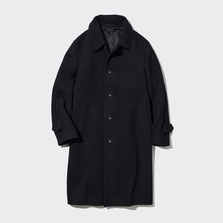 UNIQLO Balmacaan Coat Zeytin Yeşili | 259-QEYVXA