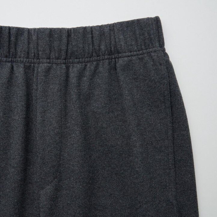 UNIQLO Brushed Jersey Trousers Koyu Kahverengi | 120-JHNQOM