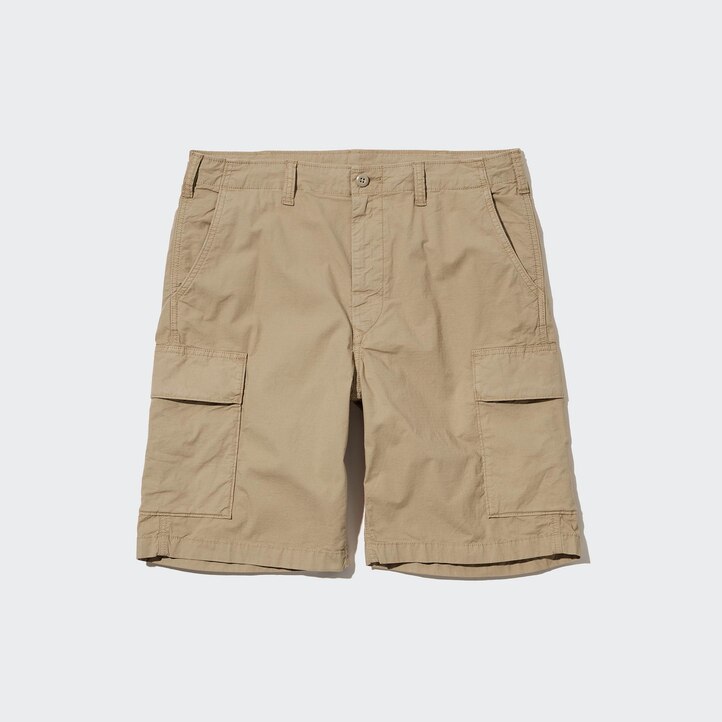 UNIQLO Cargo Shorts Beyaz | 732-LPGWHM