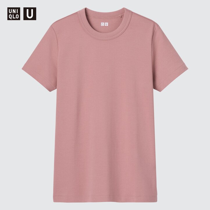 UNIQLO Crew Neck Short Sleeved T-Shirt Beyaz | 928-BEFHGC