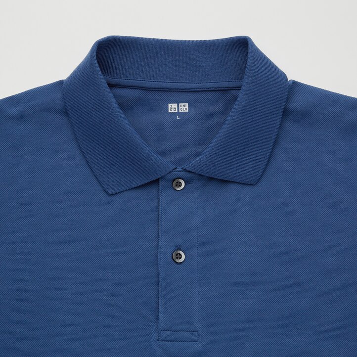 UNIQLO Dry Piqué Polo Shirt Yeşil | 829-NDPXUT