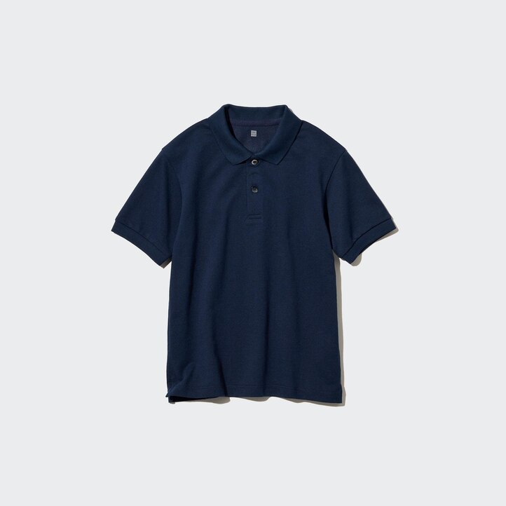 UNIQLO Dry Piqué Short Sleeved Polo Shirt Beyaz | 796-RCUKED