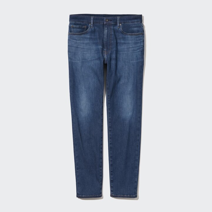 UNIQLO Ezy Ultra Stretch Slim Fit Jeans Mavi | 701-ESXWNA