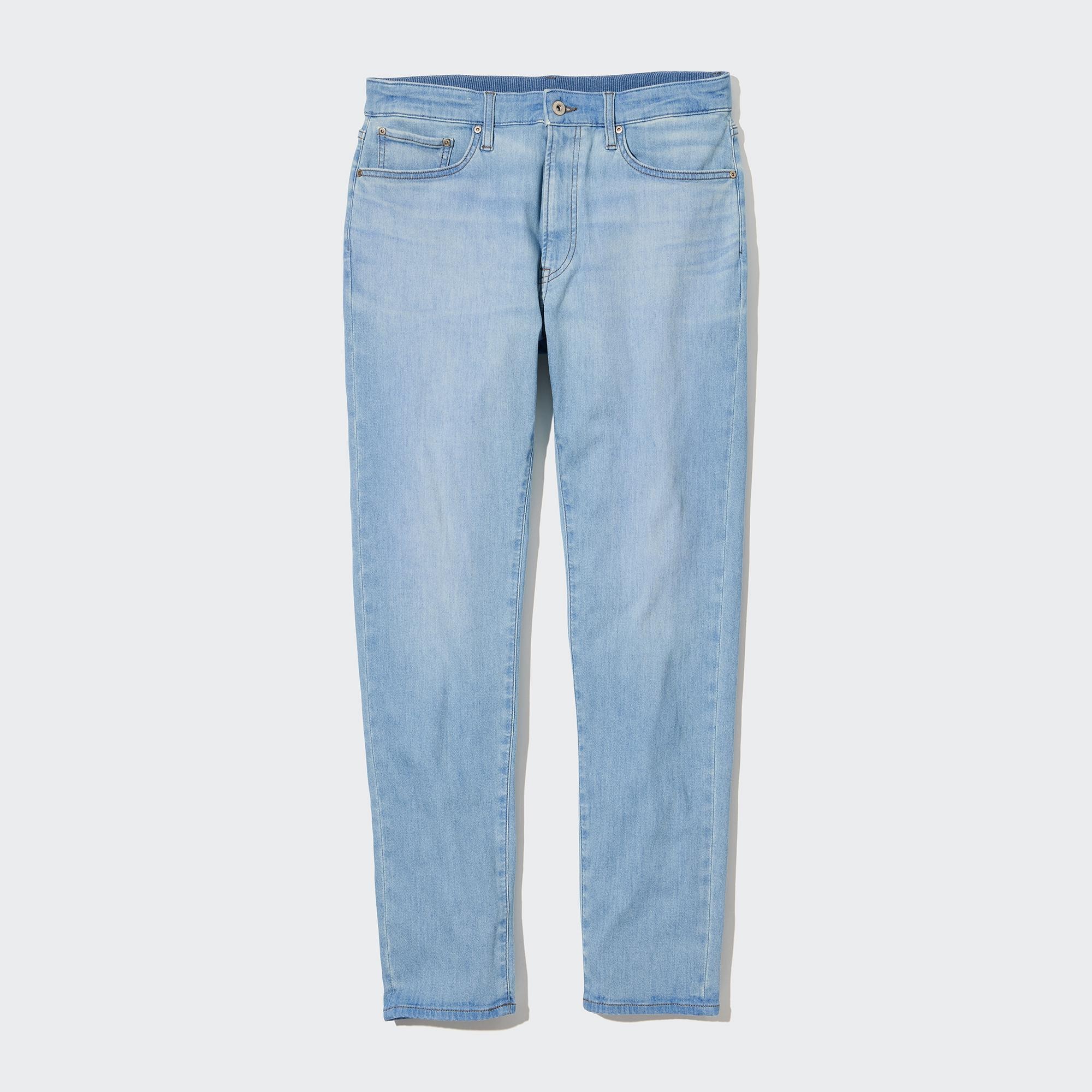 UNIQLO Ezy Ultra Stretch Slim Fit Jeans Mavi | 701-ESXWNA