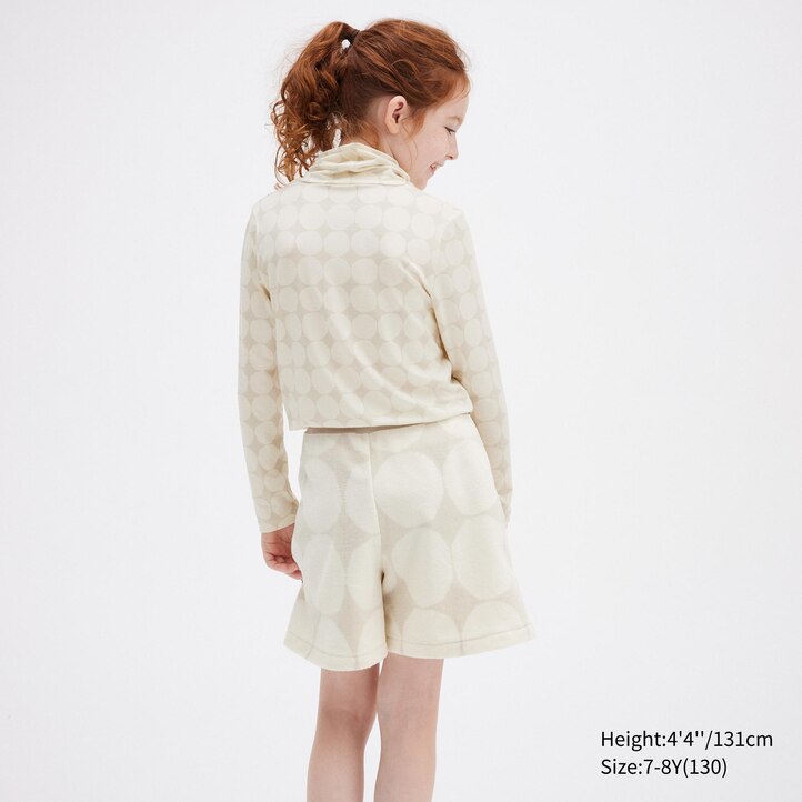 UNIQLO Girls Fleece Mini Skort Açık | 689-QKZPIJ