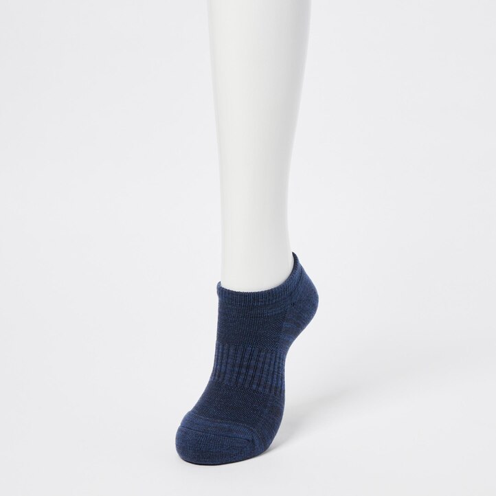 UNIQLO Heattech Short Thermal Socks Siyah | 380-DVQHBK