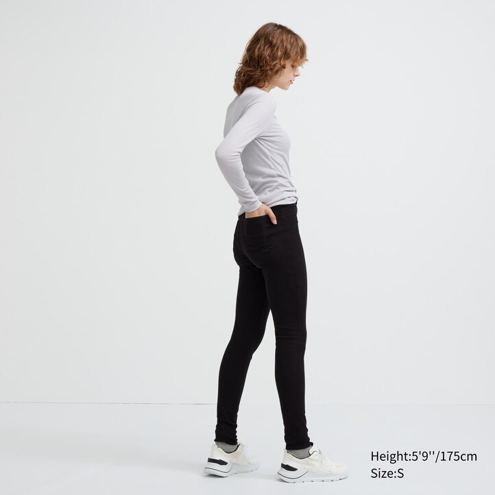 UNIQLO Heattech Ultra Stretch High Rise Leggings Trousers Long Zeytin Yeşili | 450-RZSNDH