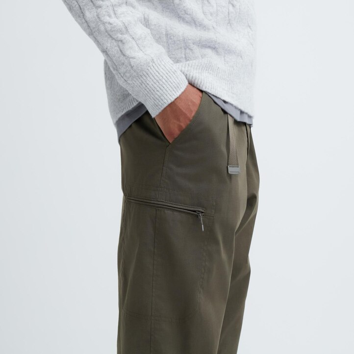 UNIQLO Heattech Warm Lined Trousers Siyah | 281-HEIRSP