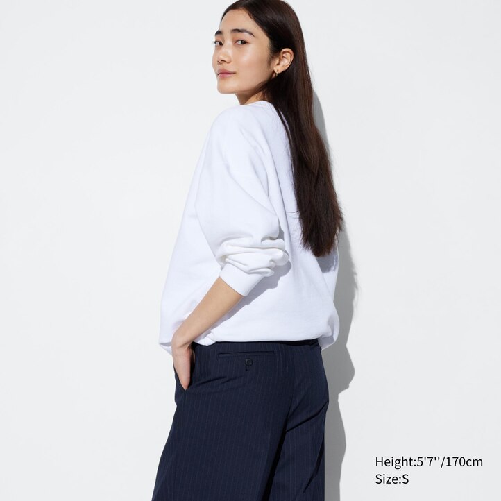 UNIQLO Pleated Wide Leg Striped Trousers Lacivert | 760-XNAOWL