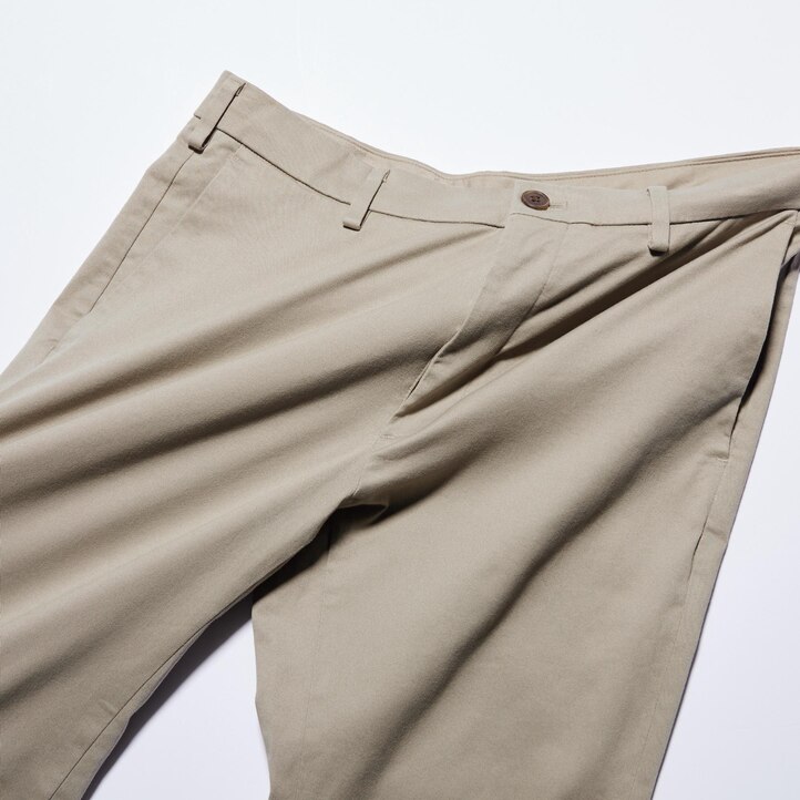 UNIQLO Slim Fit Chino Trousers Koyu | 412-PQRJFB