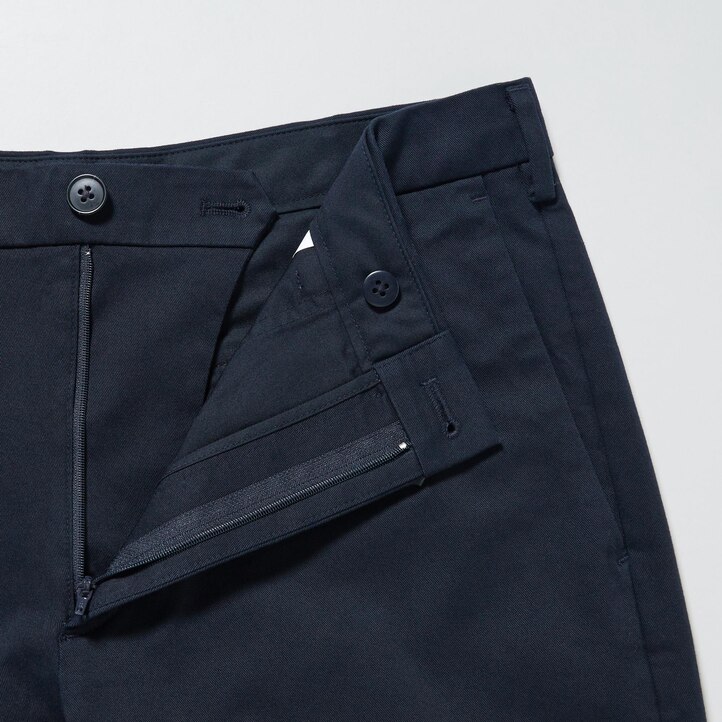 UNIQLO Slim Fit Chino Trousers Koyu | 412-PQRJFB