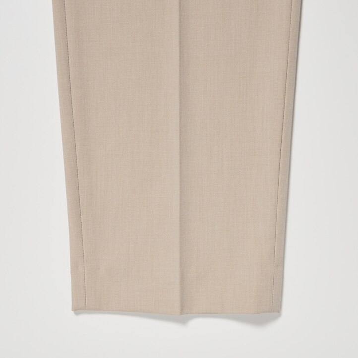 UNIQLO Smart Ankle Length Trousers Bej Rengi | 165-UQTZFV