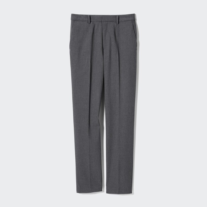 UNIQLO Smart Ankle Length Trousers Long Bej Rengi | 536-JXITCW