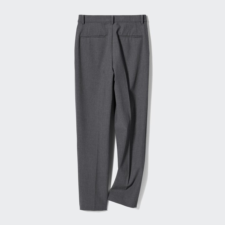 UNIQLO Smart Ankle Length Trousers Long Bej Rengi | 536-JXITCW