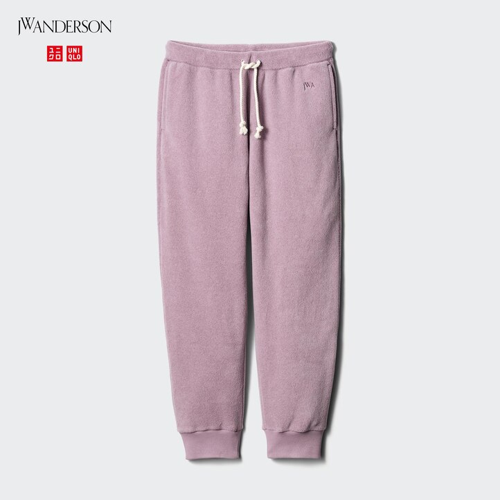 UNIQLO Textured Jersey Trousers Beyaz | 497-UCDOZX