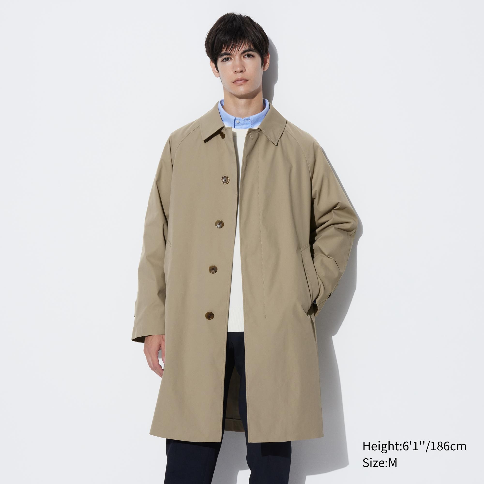 UNIQLO Two Way Single Breasted Coat Bej Rengi | 469-OAILJR