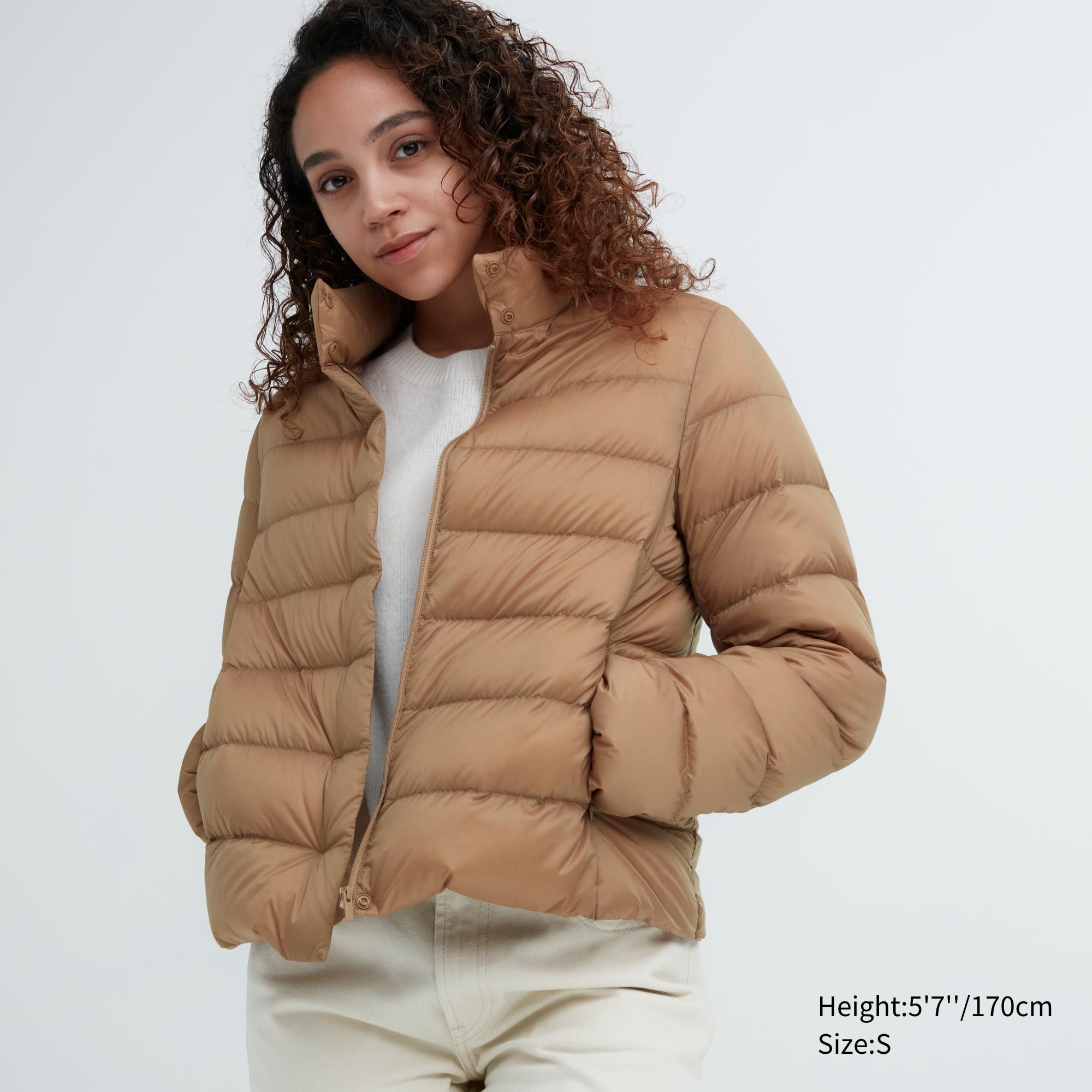 UNIQLO Ultra Light Down Jacket Bej Rengi | 857-OXEAZG