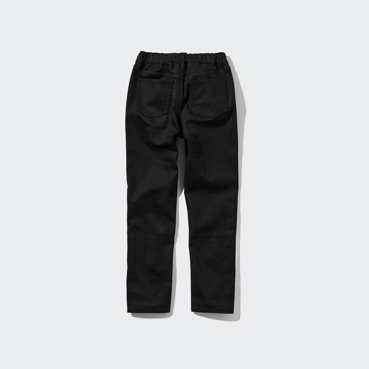 UNIQLO Ultra Stretch Slim Fit Jeans Siyah | 872-MZNGOT