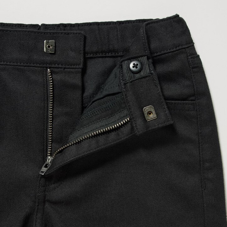 UNIQLO Ultra Stretch Slim Fit Jeans Siyah | 872-MZNGOT